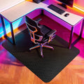 Vicwe Chair Mat for Hardwood Floor， 36"x48" Desk Chair Mat, Smooth Glide | Gaming Chair Mat for Tile Floor, Easy to Clean, Anti-Slip Hard Floor Protector Rolling Chair for Office Home,Gaming, Black by Vicwe