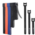 Cable Matters 100-Pack Hook-and-Loop Reusable Cable Ties, 4/6/8 Inches by CableMatters