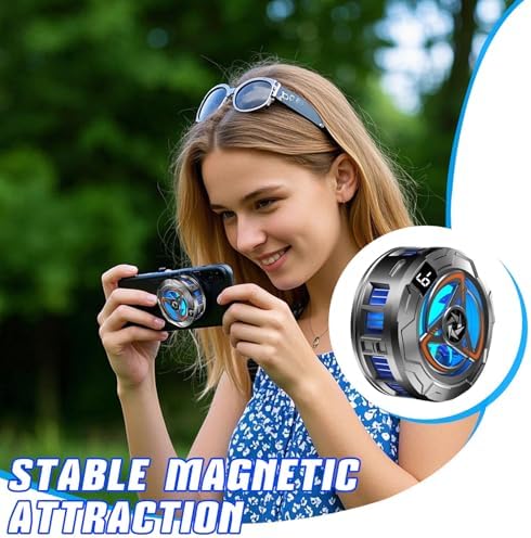 Cell Phone Cooler - Rechargeable, Freezing Pad | Semiconductor Cooling Device for Smartphone Tablet Outdoor Travel Beach Home Car Men Women Daily Use Hot gamlng Temperature Drop - Image 2