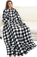Catalonia Wearable Blanket with Sleeves for Women & Men, Fleece Wrap Throw by Catalonia