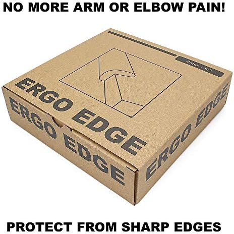 Ergo Edge | Protect Your arms from Sharp Table Edges! | 30" High Density Foam [Black] - Image 2