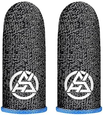 Flexible Gaming Finger Gloves Protectors with Ventilated Fabric Perfect for Shooters Competitive Gaming 2pcs Touch Display Conductive Fiber Finger Covers - Image 7