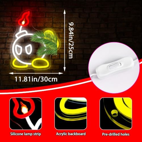 Game Neon Sign for Wall Decor Gaming Neon Light for Man Cave Game Room - Image 3