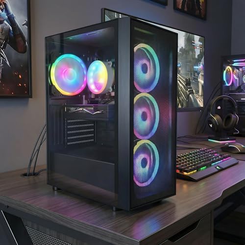 STGAubron Gaming PC Desktop,Corei7 8th Gen,RX 580 8G,16G DDR4,512G SSD - Image 6