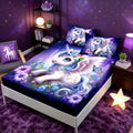 HOSIMA Kids Kawaii Unicorn Twin Bedding Sets,1 Fitted Sheet+2 Pillowcases. by HOSIMA