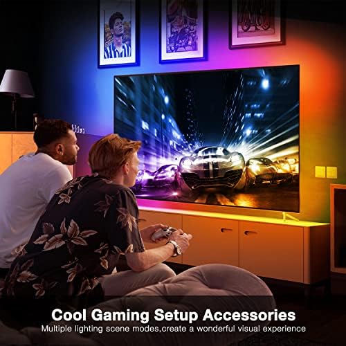 DAYBETTER Smart WiFi Led Lights, Tuya App Controlled, Work with Alexa and Google Assistant, Timer Schedule, RGB Strip Color Changing Décor for Bedroom Party Kitchen, 50ft - Image 6