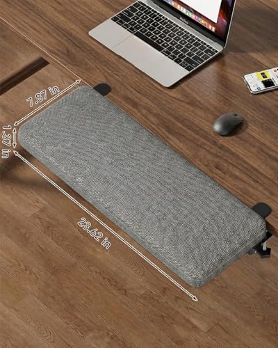 Office, Computer, Gaming arm Stand - Foldable, No Odor Ergonomic Armrest Bracket for (Grey 23.6 * 7.9IN) - Image 5