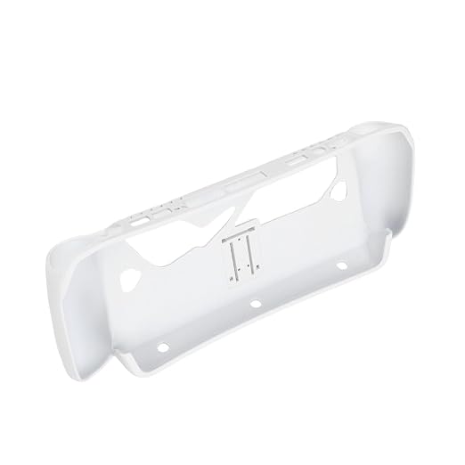 TPU Protective Case with Stand for Gaming Console, Ultra Soft Silicone Cover, Lightweight Shockproof Protector for 7-Inch Handheld System 2025, White - Image 9