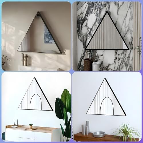 3D Infinity Mirror Light, 12in/30cm Triangle RGB Tunnel Light, 358 LEDs - Image 7