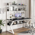 Wall Mounted Storage Pegboard,Desk,Gaming Desk with Pegboard, Large PC Table Computer Desk with Shelves Multifunctional Workbench Home Office Desk Study Writing Workstation(47.99 by Unknown