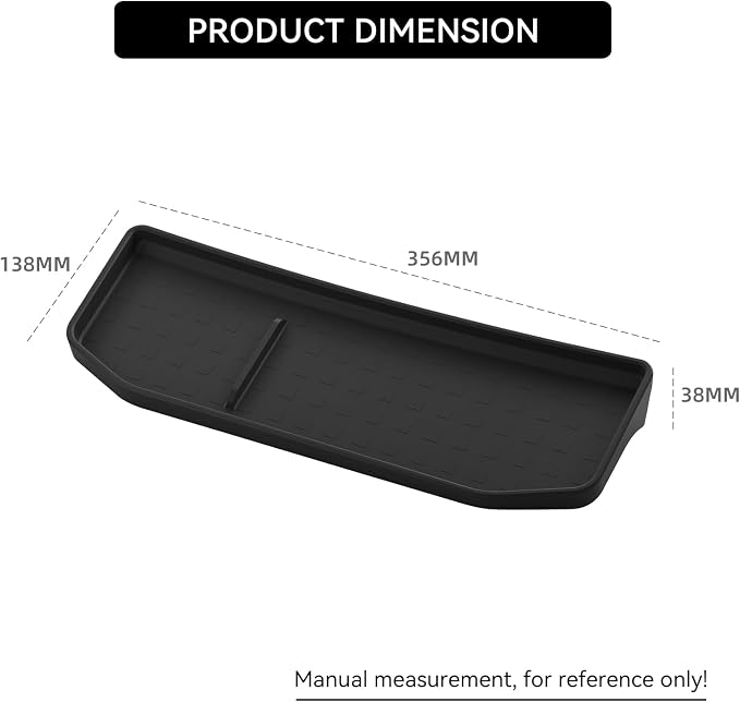 LUCKEASY Screen Storage Box for Hyundai Santa Fe 2026 2025 2024 - Image 7