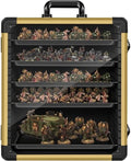 WELIDAY Miniatures Storage Case Miniatures Transport Case Aluminum Alloy Frame with Lock (X-Large Size) by WELIDAY