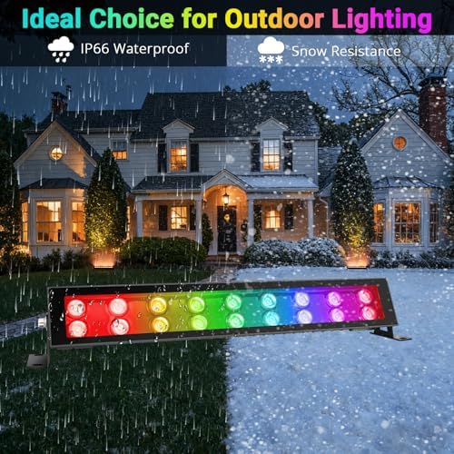 LED Stage Wash Light Bar 4Pack - Image 4
