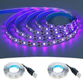 5V USB Purple 395-400nm LED Strip USB Powered 13.12ft/4M(2pcs x 6.6ft) by GOMING