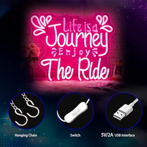 Neon Sign, Positive Neon Signs for Wall Decor LED Signs Neon Light - Image 5