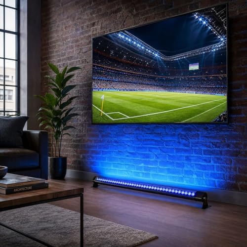 2Pack 48'' RGB Wall Washer Lights 72W 120V IP67 Waterproof Plug-in - Image 5