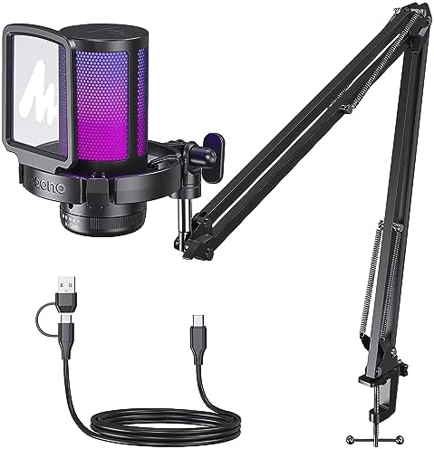 MAONO DGM20S Gaming Microphone for PC with Clear Voice & Noise Reduction by MAONO