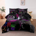 Gaming Comforter for Boys Teens,Game Bedding Sets Queen,Kids Gamer Comforter Set,Video Game Bedroom Bed Set Controller Duvet All Season 3 Piece by GRATTIOC