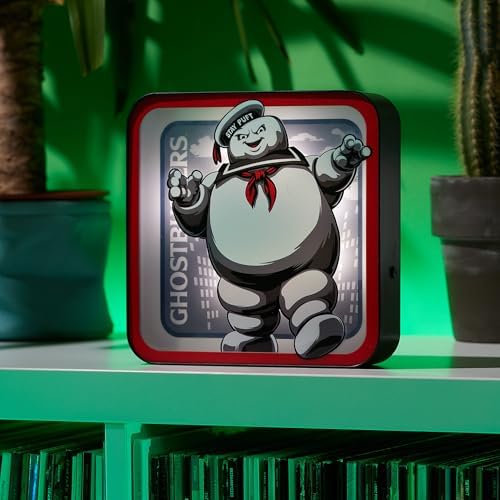 Numskull Ghostbusters Stay Puft Lamp Wall Light - Ambient Lighting Gaming Accessory for Bedroom, Home, Study, Office, Work - Official Ghostbusters Merchandise - Image 6