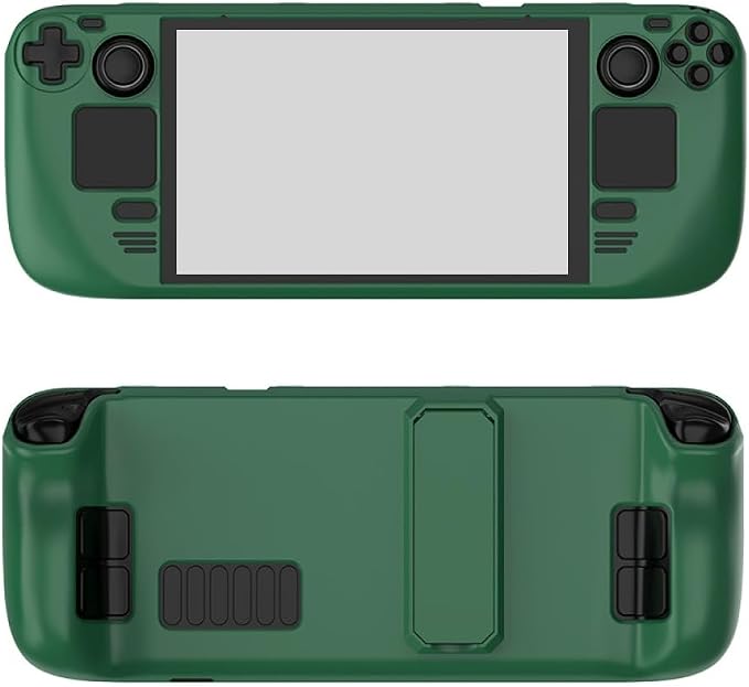 Multi-Color Lightweight Protective Shell for Steam Deck OLED PC Gaming Handheld, Anti-Drop Comfort Touch Protective Cover with Stand Bracket by Unknown