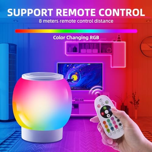 RGB Ambient Night Light, Touch Control, Stepless Dimming - Image 2
