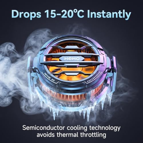 Magnetic Phone Cooler Gaming Semiconductor Fan for iPhone Android - Image 3