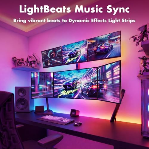 LED Lights for Bedroom, 130FT IC RGB LED Strip Lights, Smart Control - Image 5