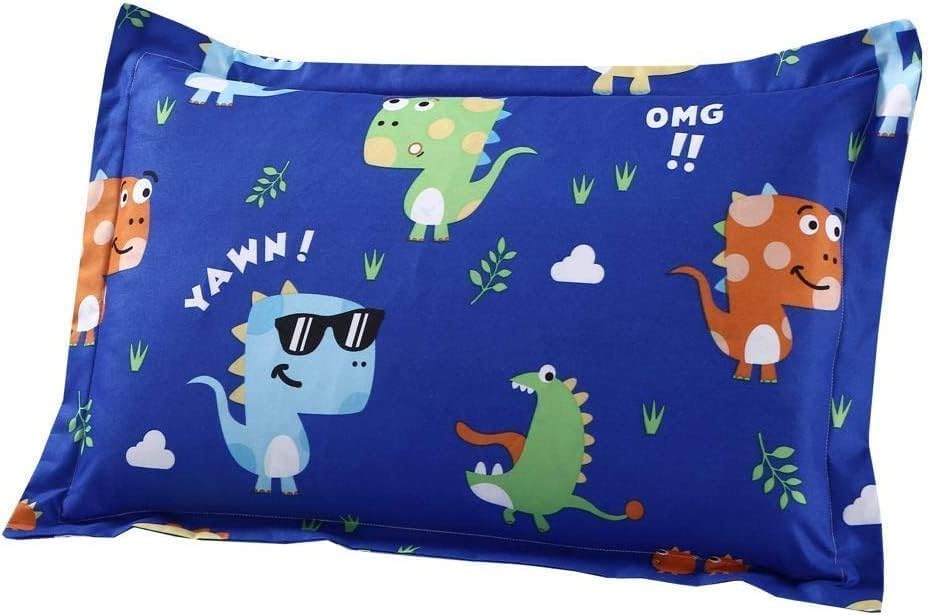 SDIII 4 Pieces Cute Dinosaur Sheets Set Full, Soft Microfiber Dinosaur Sheets Full Size, Dino Bed Sheet for Boys Girls Kids and Teens for All Season - Image 6