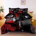 Gaming Comforter for Boys Teens,Game Bedding Sets Queen,Kids Gamer Comforter Set,Video Game Bedroom Bed Set Controller Duvet All Season 3 Piece by GRATTIOC