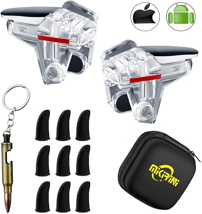 13 in 1 PUBG Mobile Phone Gaming Controller for Android Phone & iPhone by MIKIRINIGAMR