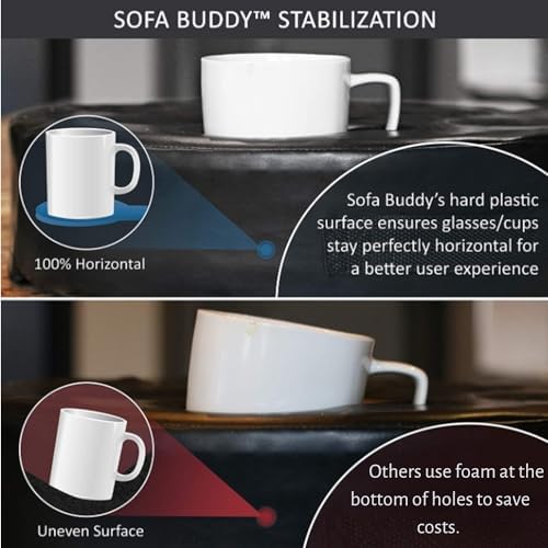 Introducing Sofa Buddy - Convenient Couch Cup Holder, Couch Caddy, Sofa Cup Holder. The Perfect Couch Accessory - Image 4