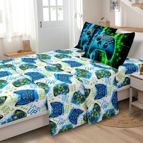 Twin Gaming Bedding Comforter Set for Kids Boys Teens - Image 5
