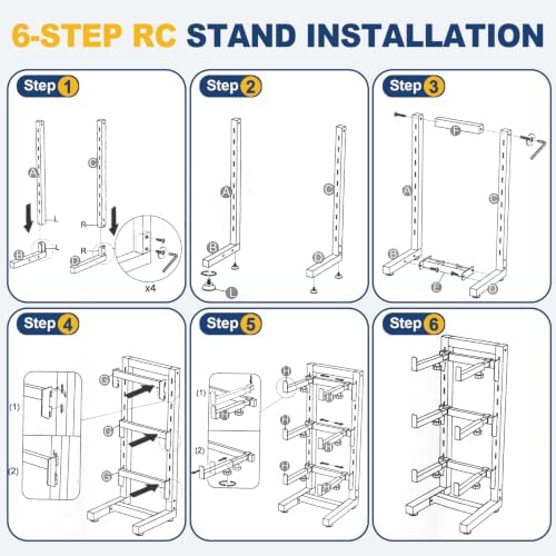 3-Tier Adjustable RC Car Storage Rack & Display Stand - Image 2