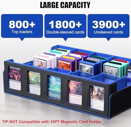 Kabinka 5 Row 3900+ Trading Card Storage Box with Commander Display - Image 2