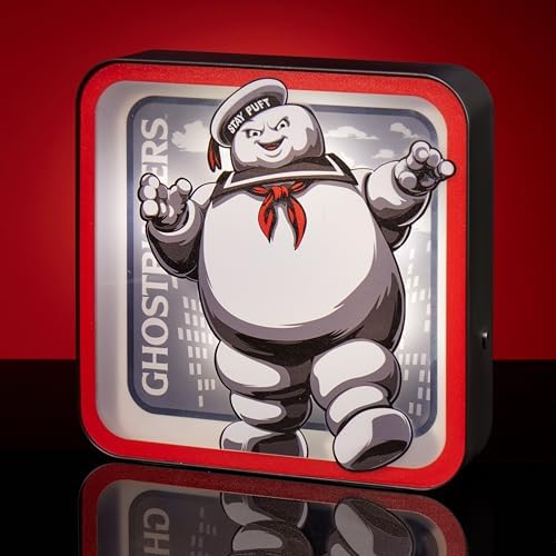 Numskull Ghostbusters Stay Puft Lamp Wall Light - Ambient Lighting Gaming Accessory for Bedroom, Home, Study, Office, Work - Official Ghostbusters Merchandise - Image 2