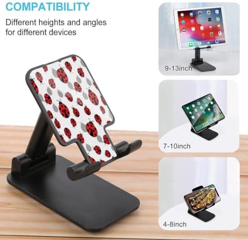 Desktop Foldable Ladybugs Cartoon Cute Smartphone Stand - Image 3