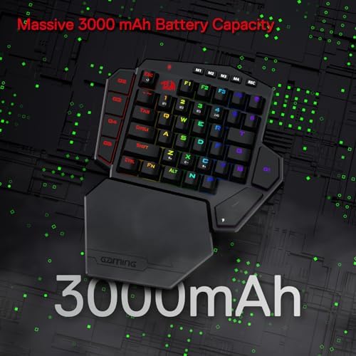 Redragon K585 PRO Wireless One-Handed RGB Gaming Keypad, 42-Key Layout - Image 5