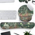 Cute Frog Mouse Pad with Wrist Rest Kawaii Green Decor Pain Relief Mat, Ergonomic Mouse Pad for Desk Computer Keyboard Laptop, Desk Decor Office Accessories for Girl Wrist Rest for Computer Keyboard. by Mechanical+Cattle