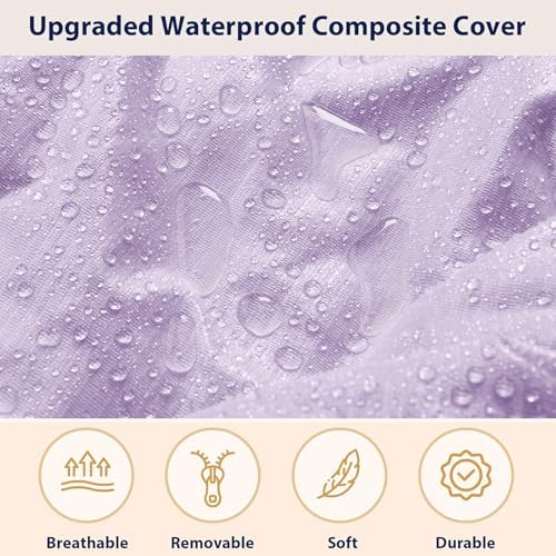 5FT Bean Bag Cover for Stuffed Animals Machine Washable, Gaming Bean Bag Chairs for Adults Teens Girls, Lovely Cute Bean Bag Storage Stuffed Animal, Purple - Image 6