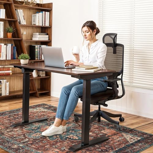 Anidaroel 46"x72" Large Chair Mat for Hardwood Floor/Tile Floor, Desk Chair Mat for Hard Floors, Under Desk Rug Protector for Rolling Chair, Low Pile Carpet Floor Mat for Home Office - Image 5