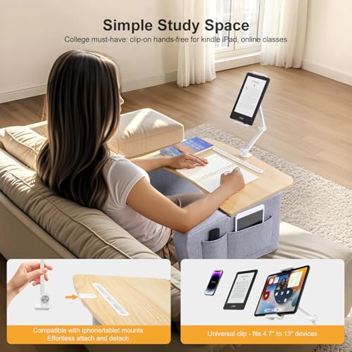 OPTIXCELL Lap Desk for Adults, Extra Large Laptop Stand with Arm Rests - Image 6