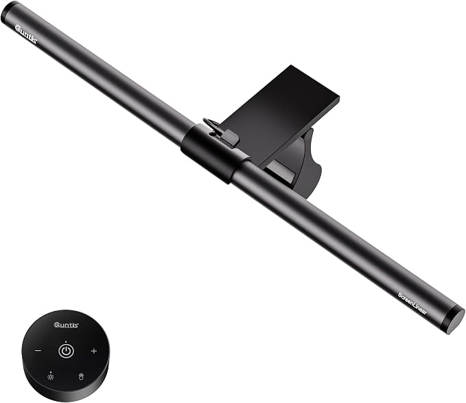Quntis Monitor Light Bar with Remote, Eye-Care No Glare Computer Light Bar by Quntis