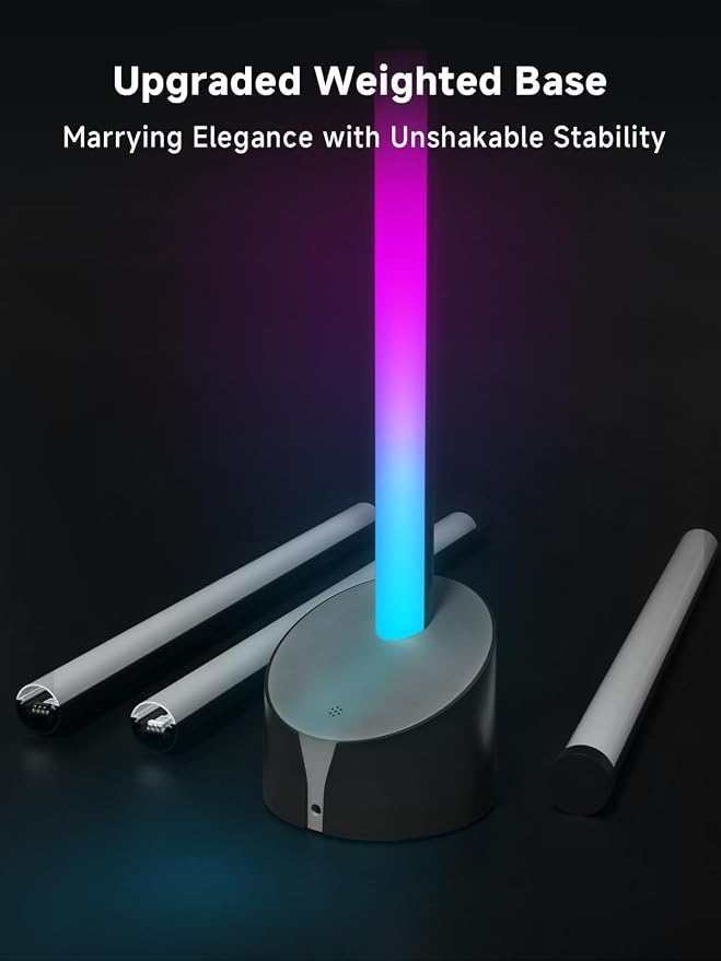 Tyute Standing Floor Lamp, RGB LED Lamp with Music Sync, Smart App and Remote Control Ambience Light with Music Sync, LED Lamp with 16 Million Colors for Bedroom, Living Room Gaming Room - Image 6