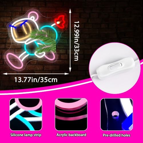 Game Neon Sign for Wall Decor Gaming Neon Light for Man Cave Game Room - Image 3