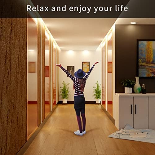 LED Strip Lights, 8ft LED Light Strip, 12V 4000K Neutral White Tape Light with PU Coating, LED Lights for Bedroom, Kitchen, Mirror, Home Decor, ETL Listed - Image 6