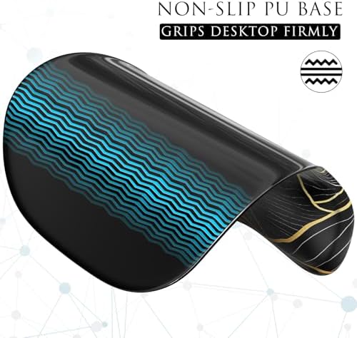 MROCO Ergonomic Mouse Pad with Gel Wrist Rest, 9.4 x 8.1 in, Golden Rise - Image 6