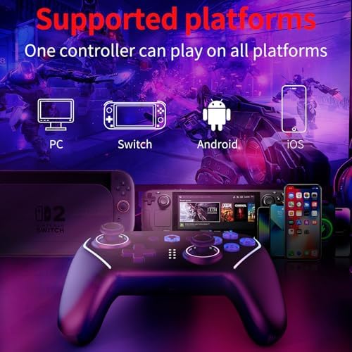 NBCP V8 Wireless Controller for Switch,Steam Deck,PC,Mobile - Image 2