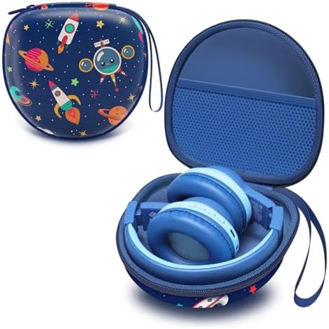Kids Headphones Case for Folding Headphone, Space Blue(Case Only) by LTGEM