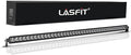LASFIT LED Light Bar 52 Inch Slim Single Row LED Bar Spot Flood Combo 6000K by LASFIT