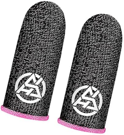 Flexible Gaming Finger Gloves Protectors with Ventilated Fabric Perfect for Shooters Competitive Gaming 2pcs Touch Display Conductive Fiber Finger Covers - Image 4